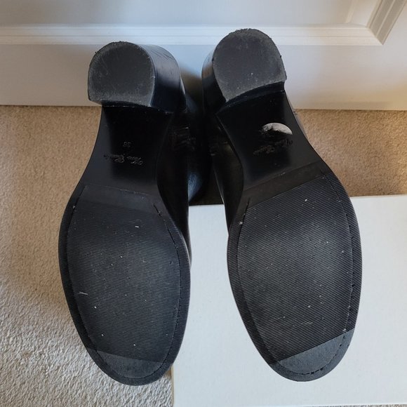 🇮🇹 Riding Boots Leather - Size US 6 EU 36 - Made In Italy - Black - Stylish - Picture 8 of 15